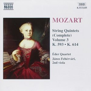 String Quintet in E-flat major, K. 614: Andante