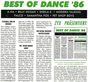 Best of Dance '86
