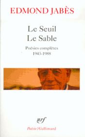 Couverture Le Seuil - Le Sable Couverture Le Seuil - Le Sable