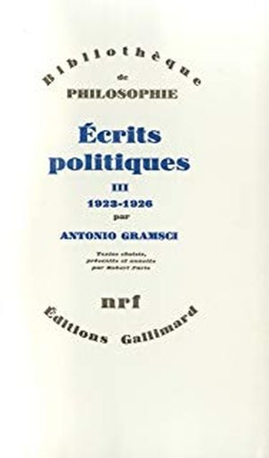 Écrits politiques, tome 3