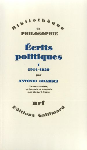 Écrits politiques, tome 1