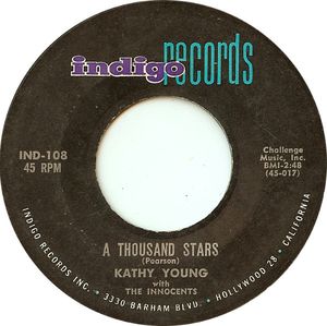 A Thousand Stars / Eddie My Darling (Single)