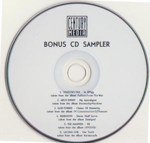 Century Media Bonus CD Sampler