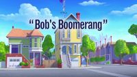 Le boomerang de Bob
