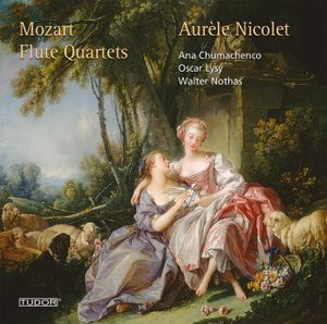 Flötenquartett A-Dur KV 298: Menuetto. Trio