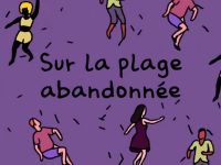 Sur la plage abndonnée