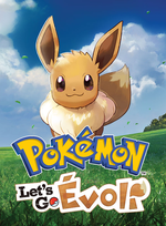 Jaquette Pokémon : Let's Go, Évoli Jaquette Pokémon : Let's Go, Évoli