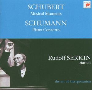 Schubert: Musical Moments / Schumann: Piano Concerto