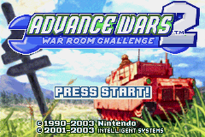 Advance Wars 2 War Room Challenge 2012