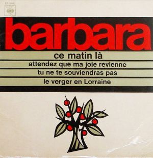 Barbara chante Barbara (EP)