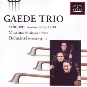 Streichtrio B-Dur, D 581 (1817): Allegro moderato