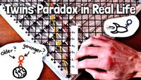 The Twins Paradox Hands-On Explanation - Special Relativity Ch. 8