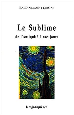 Le sublime de l'antiquité à nos jours