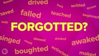 How Some Words Get Forgetted
