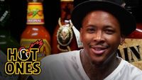 YG Keeps His Bool Eating Spicy Nuggets