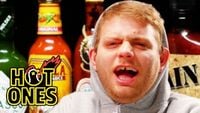 Mac DeMarco Tries to Stay Chill While Eating Spicy Wings