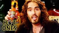 Russell Brand Achieves Enlightenment While Eating Spicy Wings