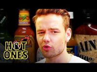 Liam Payne Gets Cocky Eating Spicy Wings