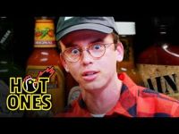 Logic Solves a Rubik's Cube While Eating Spicy Wings