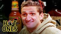 Casey Neistat Melts His Face Off While Eating Spicy Wings