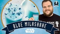 Recette Star Wars - Milkshake au lait bleu