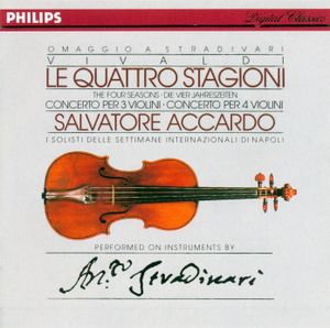 Concerto for Violin and Strings in G minor, Op.8, No.2, R.315 "L'estate" - 1a. Allegro non molto -