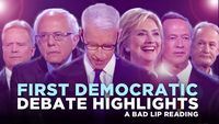 "FIRST DEMOCRATIC DEBATE HIGHLIGHTS: 2015" — A Bad Lip Reading of the First Democratic Debate