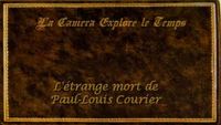 L'étrange mort de Paul-Louis Courier