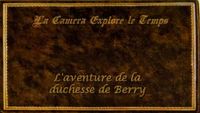 L'aventure de la duchesse de Berry