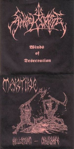 Winds of Desecration / Hellstorm - Chaosrape (EP)