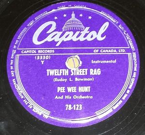 Twelfth Street Rag / Somebody Else, Not Me (Single)