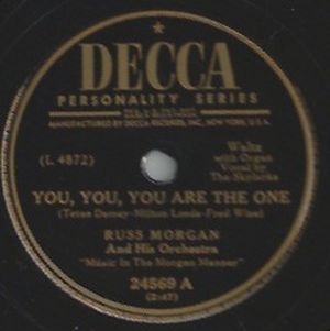 You, You, You Are the One / Forever and Ever (Single)