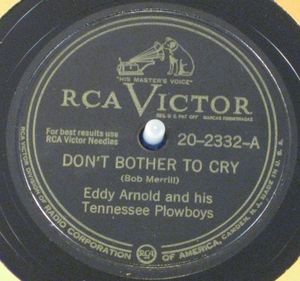 Don't Bother to Cry / I'll Hold You in My Heart (Till I Can Hold You in My Arms) (Single)
