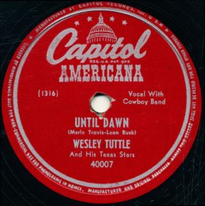 Until Dawn / Mail Order Mama (Single)