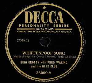 Whiffenpoof Song / Kentucky Babe (Single)