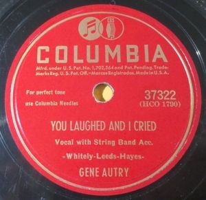 You Laughed and I Cried / Ages and Ages Ago (Single)