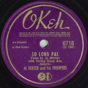 So Long Pal / Too Late to Worry (Single)