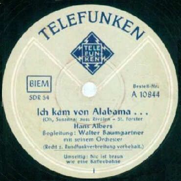 Ich Kam Von Alabama Nic Ist Braun Wie Eine Kaffeebohne Single