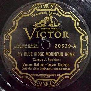 My Blue Ridge Mountain Home / Golden Slippers (Single)