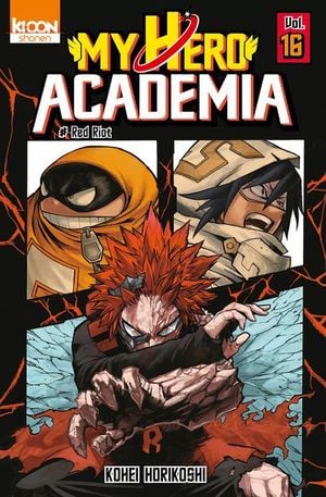 Red Riot - My Hero Academia, tome 16
