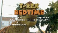 T-Rex Bedtime