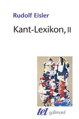 Kant-Lexikon, II
