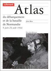 Couverture Atlas du débarquement de la bataille de Normandie