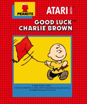 Good luck, Charlie Brown!