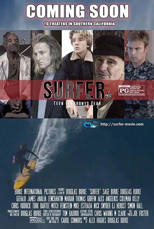 SURFER : TEEN CONFRONTS FEAR