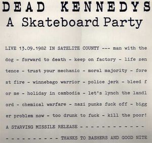 A Skateboard Party (Live)