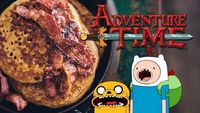 Bacon pancakes façon Adventure Time