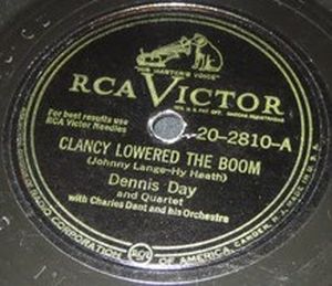 Clancy Lowered the Boom (Single)