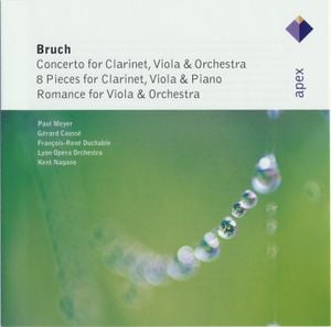 Concerto for Clarinet, Viola & Orchestra / 8 Pieces for Clarinet, Viola & Piano / Romance for Viola & Orchestra