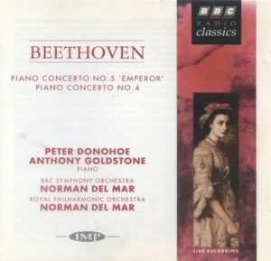 Concerto for Piano & Orchestra no. 5 in E flat, op. 73 ‘Emperor’: (ii) Adagio un poco mosso